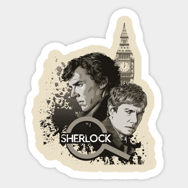 Sherlock Sticker by RedBug01